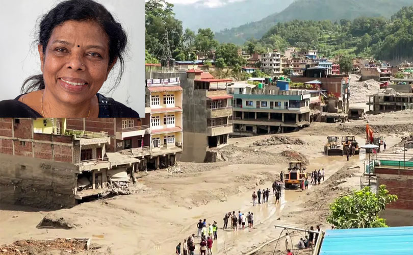 നേപ്പാളിലെ മിന്നൽപ്രളയം: കാണാതായവരിൽ കൊല്ലം സ്വദേശിനിയും 